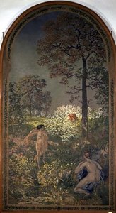Die Entführung der Töchter des Leukippos von Ker Xavier Roussel