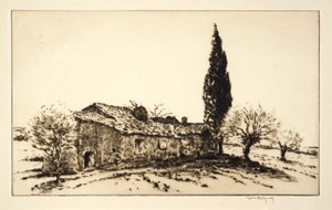 Verlassene Farm, St. Cyr von Kerr Eby