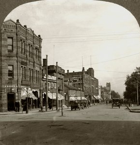 Grafton Street, Charlottetown, Prince Edward Island, Kanada, frühes 20. Jahrhundert von Keystone View Company