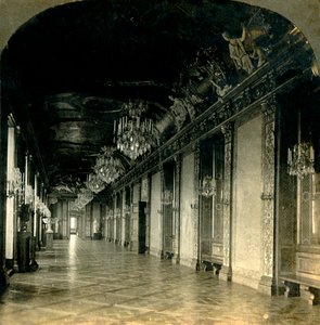 Der große Bankettsaal, Königspalast, Stockholm, Schweden, 1904 von Keystone View Company