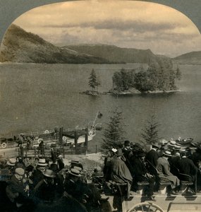 Reise durch das bezaubernde Land der Trossachs, Schottland, 1902 von Keystone View Company