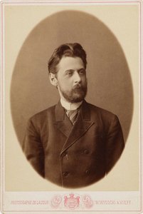 Porträt des Dichters Innokenty Annensky von Kiev . Photo studio V. Vysotsky