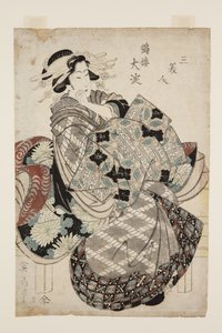 ?yodo des Tsuru-r? (Tsuru-r? ?yodo) (Farbholzschnitt) von Kikukawa Eizan