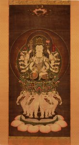 Fugen Enmei Bosatsu (Samantabhadra), 1743 von Kimura Ryotaku
