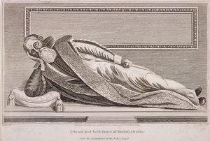 Denkmal für Sir Edward Bruce in der Rolls Chapel, Chancery Lane, London