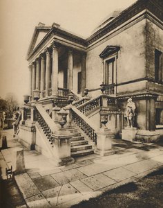 Portikus-Eingang zum Chiswick House, ein Überbleibsel aus dem 18. Jahrhundert von King
