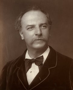 Mr. Charles Santley, britischer Opernsänger, 1888 von Kingsbury and Notcutt