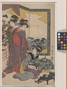 Ebisu-Festival von Kitagawa Utamaro