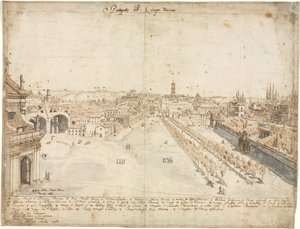 Achtzehn Ansichten von Rom: Das Campo Vaccino (Das Forum Romanum)