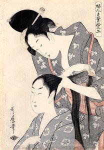 Friseur Kamiyui, um 1798