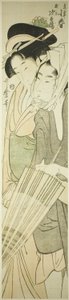 Koharu von der Kinokuniya und Kamiya Jihei von Kitagawa Utamaro