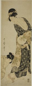Mutter und Kind von Kitagawa Utamaro