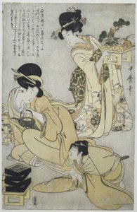 Neujahr von Kitagawa Utamaro