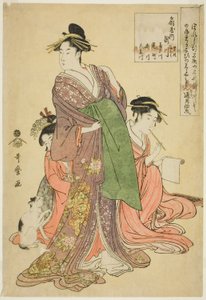Takigawa vom Ogiya (Ogiya uchi Takigawa, Onami, Menami, Kisagawa, Hanamichi, Himekawa, Kumegawa)
