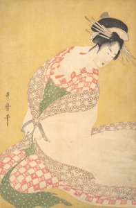 Der äußere Mantel, ca. 1795 von Kitagawa Utamaro