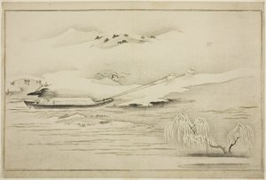 Ein Schleppkahn im Schnee, aus dem Album Die Silberne Welt