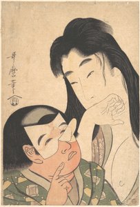 Yamauba und Kintarō von Kitagawa Utamaro