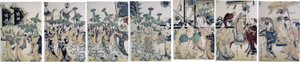 Yoshiwara Improvisation von Kitagawa Utamaro