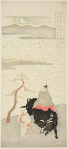 Der Dichter Sugawara Michizane