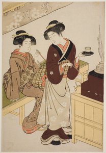 Das Sakuragawa-Teestube von Kitao Shigemasa