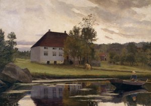 Bossevig, nach Sonnenuntergang