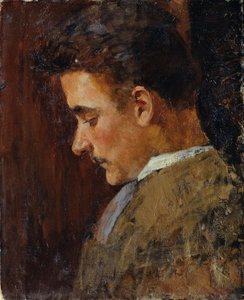 Jugendbildnis Rudolf Steindl, Schwager des Künstlers von Koloman Moser