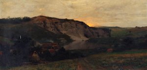 Felslandschaft mit Weiher