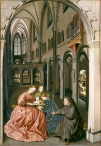 Die Heilige Familie mit den Heiligen Barbara und Katharina