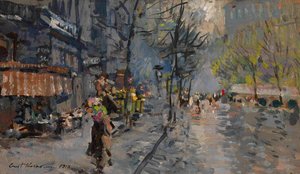 Eine Straße in Paris, 1918