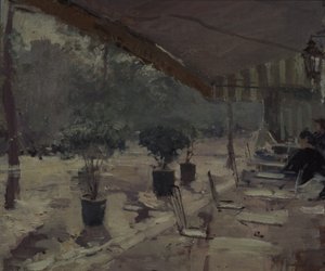 Café in Paris, 1890er