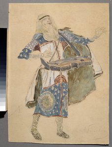 Kostümentwurf für die Oper Ruslan und Ljudmila von M. Glinka von Konstantin Alekseevich Korovin