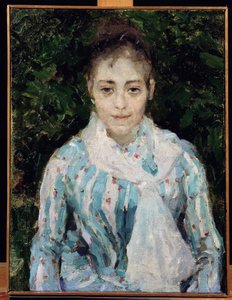 Porträt der Künstlerin Maria Yakunchikova Weber. von Konstantin Alekseevich Korovin