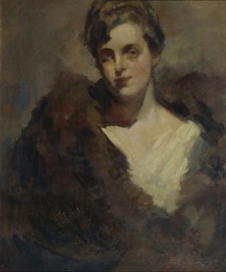 Porträt der Opernsängerin Vera Dorofejewa von Konstantin Alekseevich Korovin