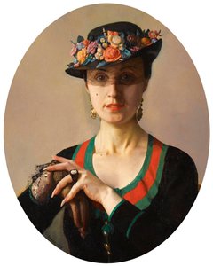 Porträt einer Dame (detail)