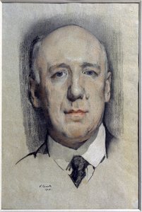 Porträt des Schriftstellers Fyodor Sologub (1863-1927)