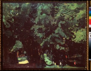 Ein Park von Konstantin Andreevic Somov