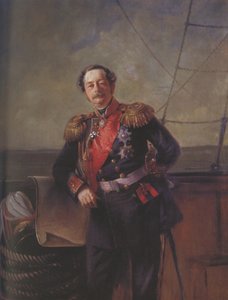 Porträt von Graf Nikolay Nikolayevich Muravyov-Amursky 1809-1881, 1863