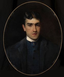 Porträt von Lucien Guitry 1860-1925 von Konstantin Egorovich Makovsky