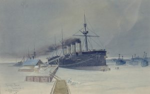 Gepanzerter Kreuzer Rossia, 1897 von Konstantin Vasilyevich Isenberg