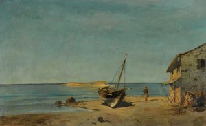 Das Fischerhaus am Strand von Konstantinos Volanakis