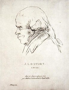 Jean-Louis Duport im Alter von 80 Jahren von Korblin (after)