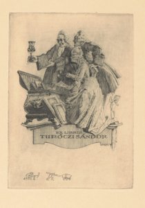 Ex libris von Sándor Turóczi