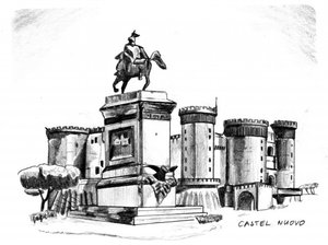 Reiterstatue von Castel Nuovo von Kulik