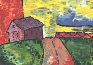 Buntes Landhaus