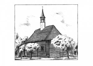 Alte Landkirche von Kulik