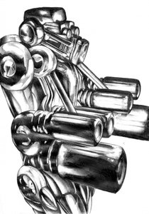 Reflektierende mechanische Komponenten
