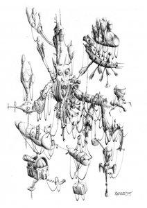 Surrealer Puppenmeister