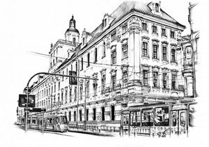 Wrocław Stadtbahn von Kulik