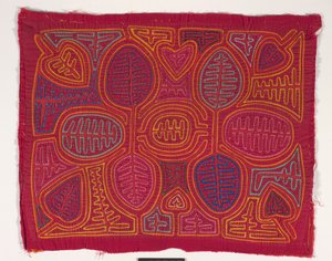 Hemdtafel (Mola) von Kuna Indian Culture