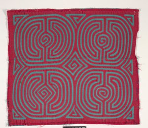 Hemdpanel (Mola) von Kuna Indian Culture